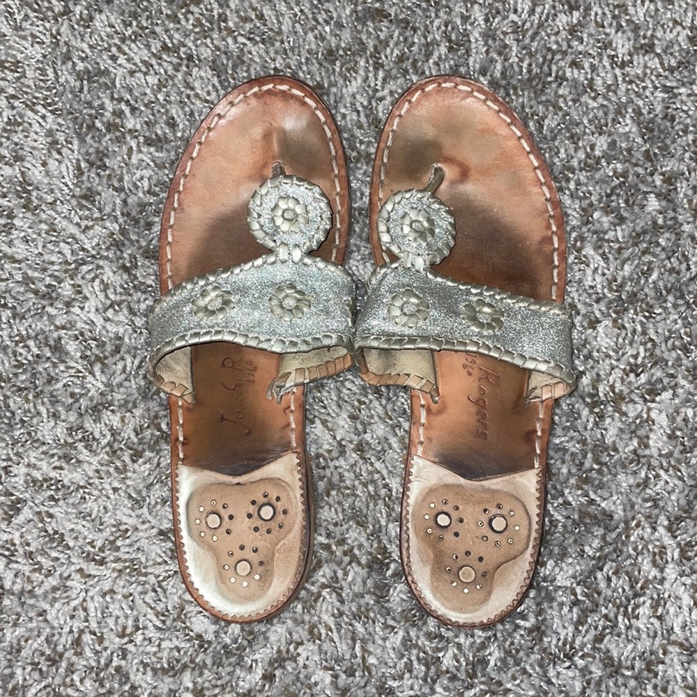 Jack Roger Platinum Sparkle Original Sandal